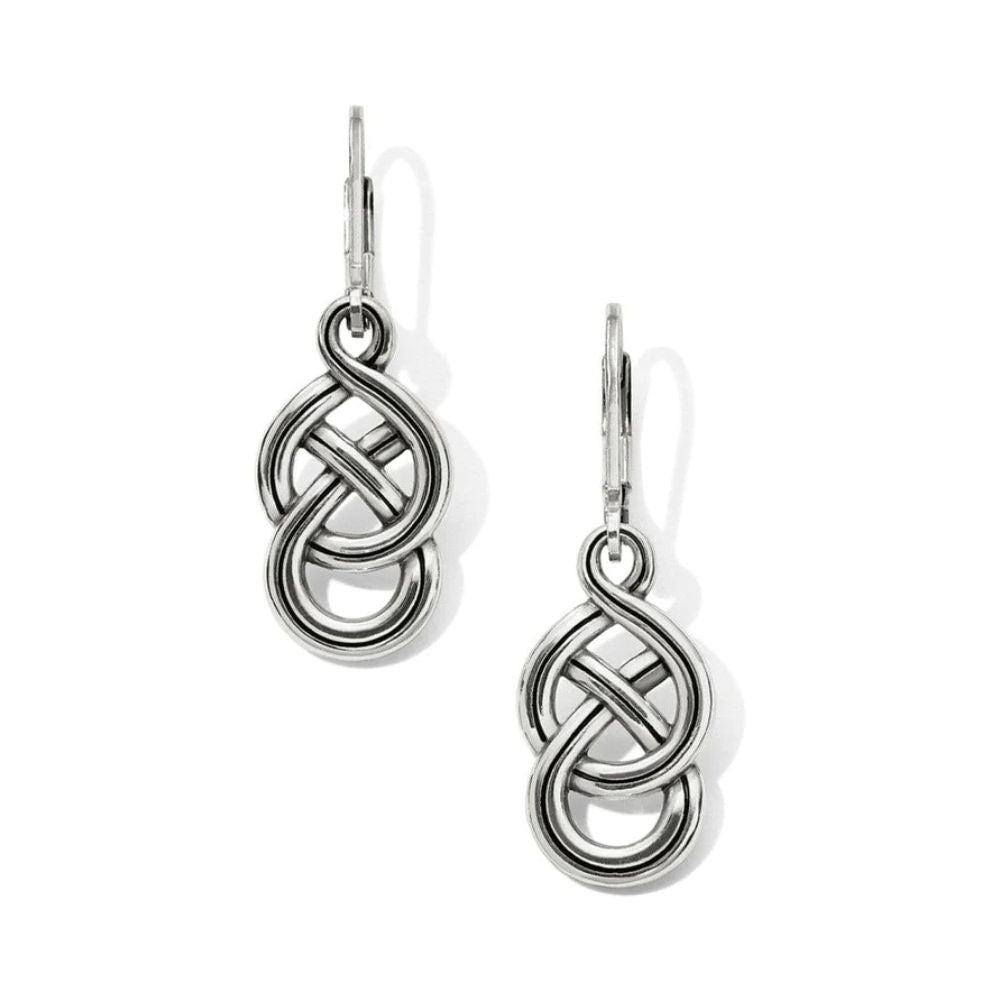 Interlok Braid Petite Leaverback Earrings