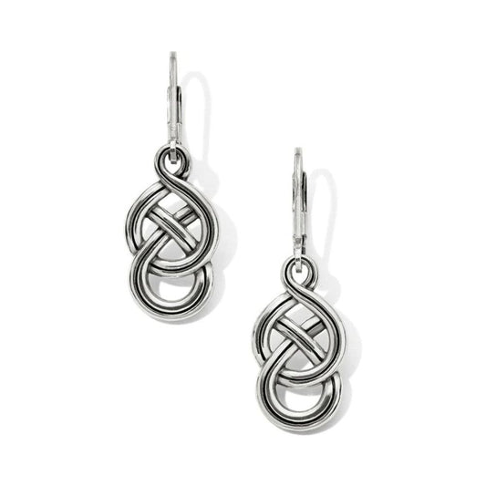 Interlok Braid Petite Leaverback Earrings