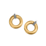 Meridian Geo Post Drop Earrings