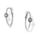 Twinkle Medium Hoop Post Earrings