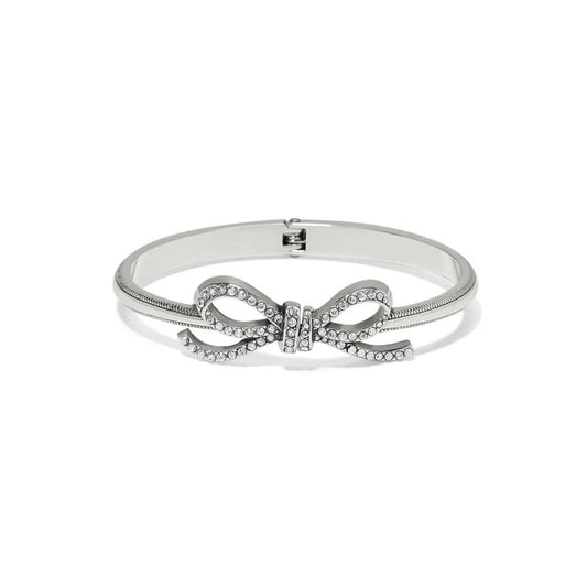 Illumina Bow Hinged Bangle