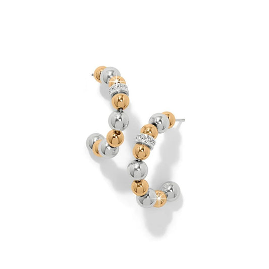 Meridian Petite Station Two Toned Earrings