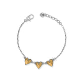 Cascade Heart Trio Bracelelt