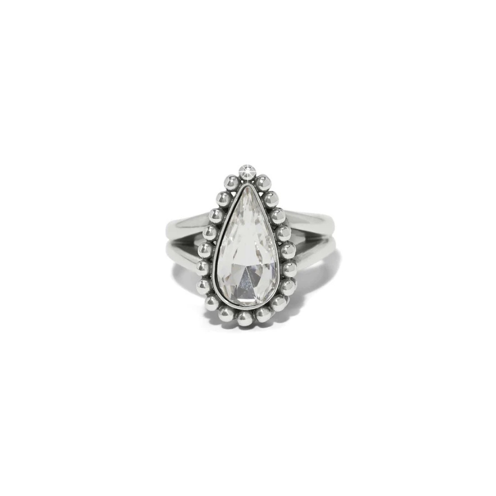Twinkle Luxe Teardrop Ring