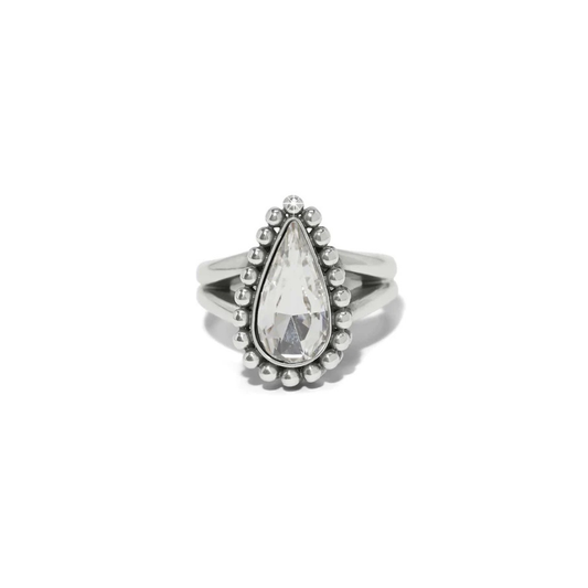 Twinkle Luxe Teardrop Ring