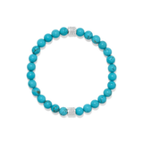 Meridian Petite Turquoise Stretch Bracelet