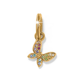 Enchanting Gem Butterfly Charm
