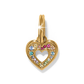 Enchanting Gem Heart Charm