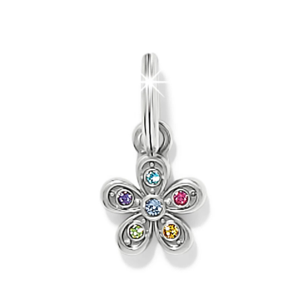 Enchanting Gem Flower Charm