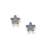 Enchanting Gem Flower Earrings