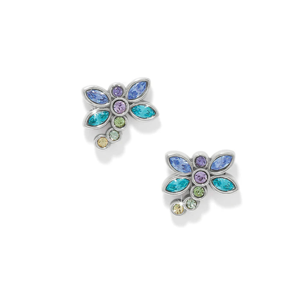 Enchanting Gem Dragonfly Earrings
