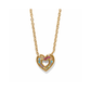 Enchanting Gem Heart Necklace