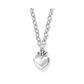 Interlok Love Knot Large Heart Necklace