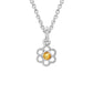 Citrine Flower Necklace