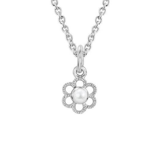 Fresh Water Pearl Flower Necklace