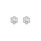 Fresh Water Pearl Flower Earrings