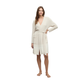 Cozy Chic Light Variegated Stripe Ribbed Robe