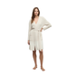 Cozy Chic Lite Variegated Stripe Ribbed Robe