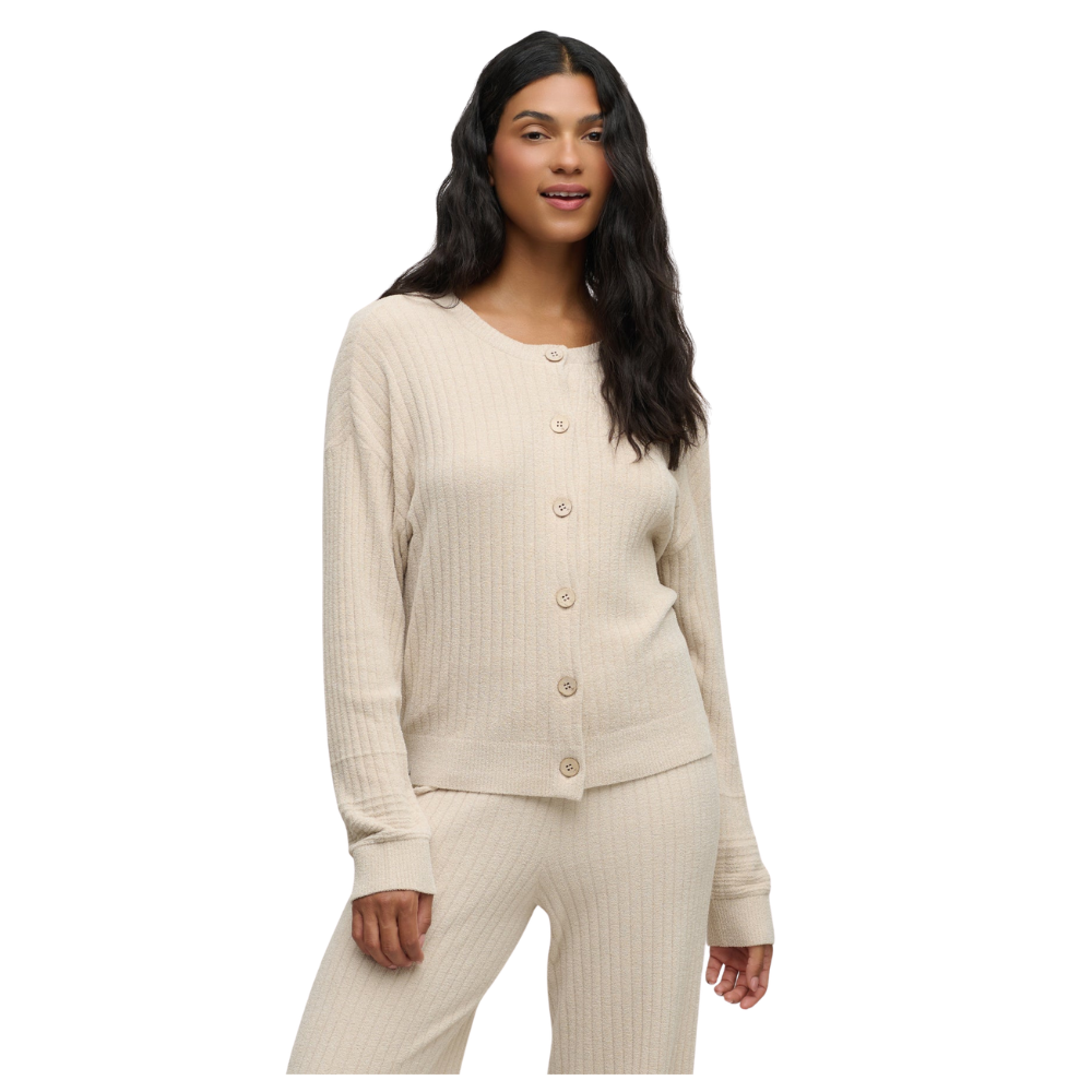 Cozy Chic Textured Rib Cardigan