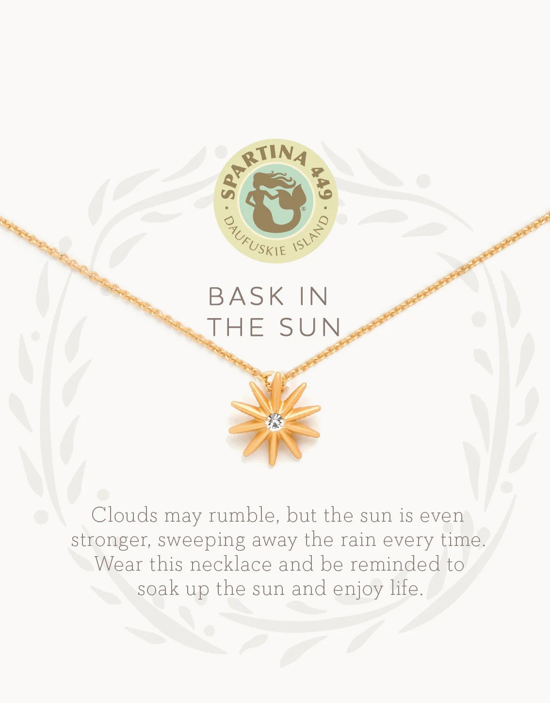 16" Bask In The Sun Necklace