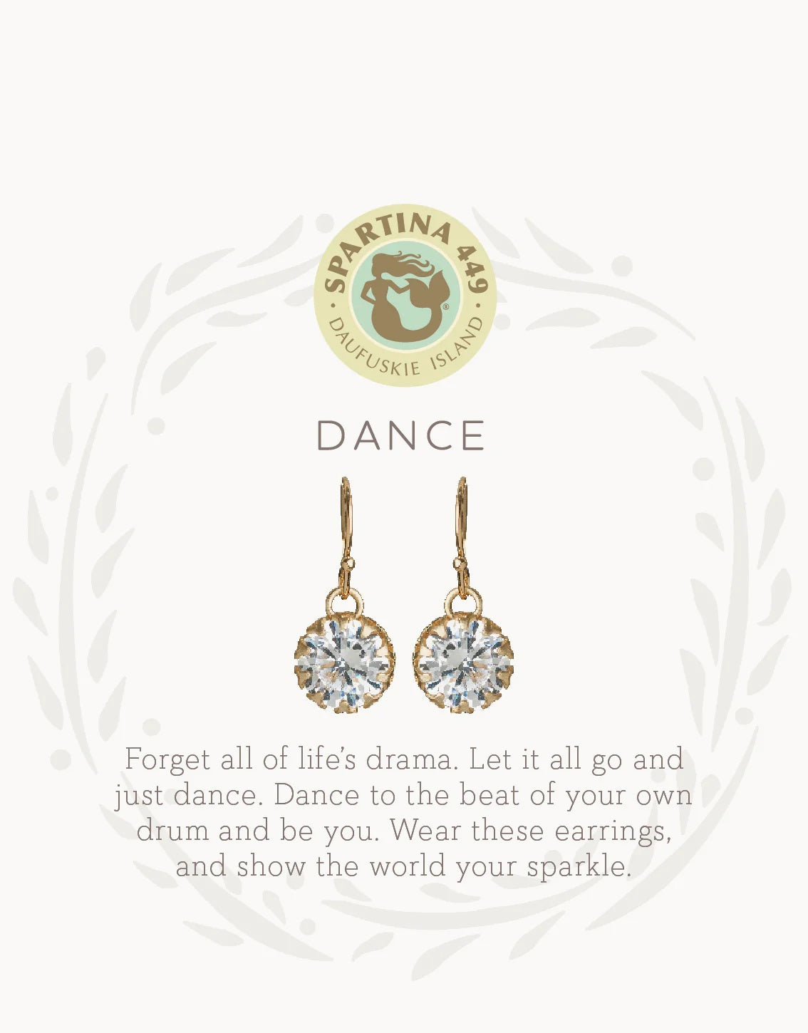 Dance Gem Drop Earrings