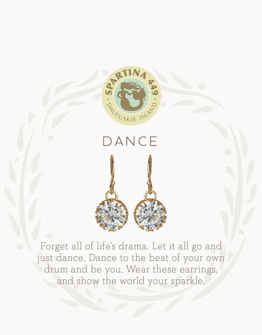 Dance Gem Drop Earrings