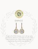 Dance Gem Drop Earrings