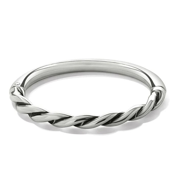 Brighton Interlok Twist Hinged Bangle