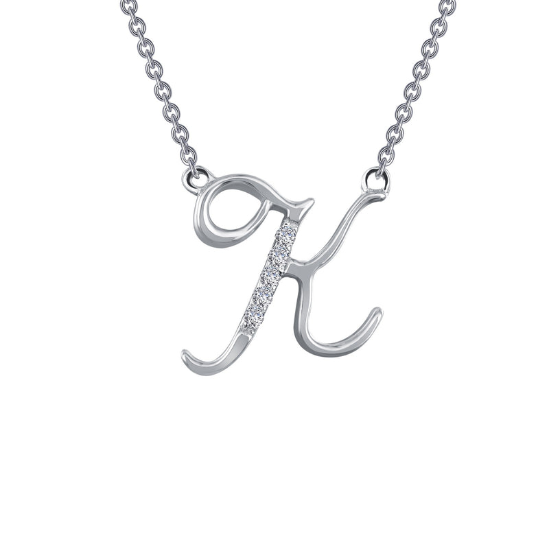 K initial Necklace