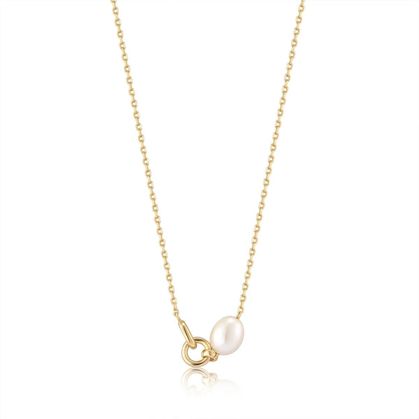 Pearl Link Chain Necklace