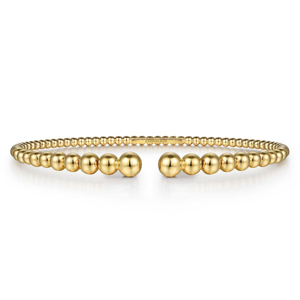 14K Bujukan Open Bangle