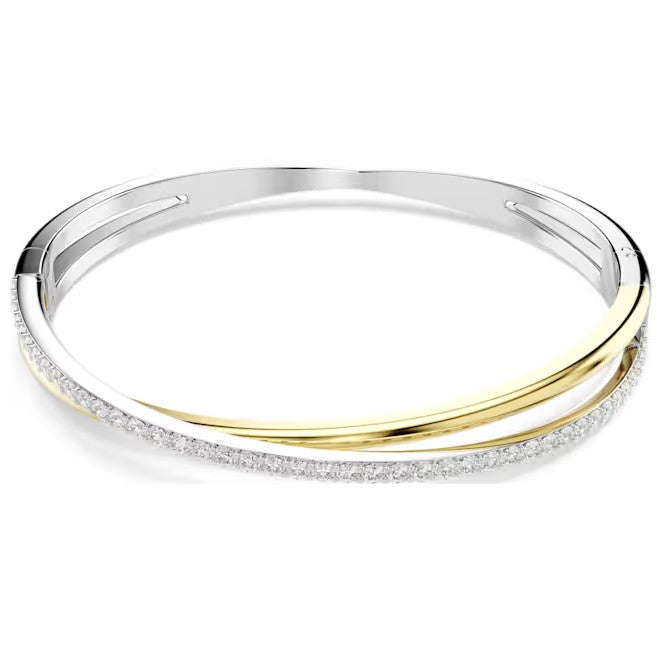 Swarovski Hyperbola Two Tone Bangle