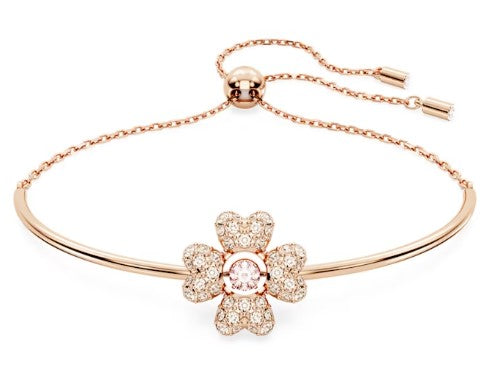 Swarovski Idyllia Clover Bracelet - Rose Gold Plated