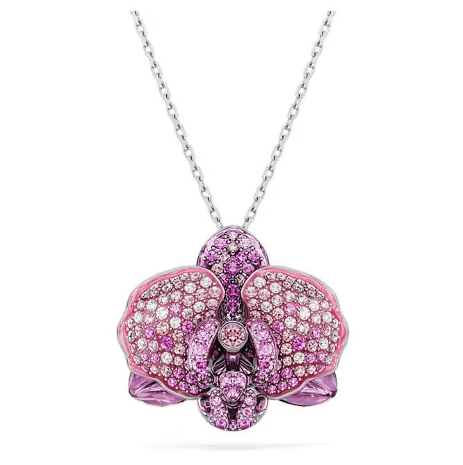 Swarovski Idyllia Pink Rose Necklace