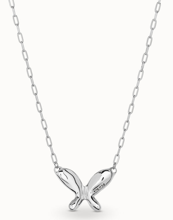 UNOde50 Necklace with Large Butterfly