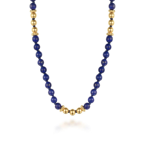 Lapis Beaded Necklace