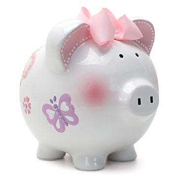 Big BUTTERFLY PIGGY BANK