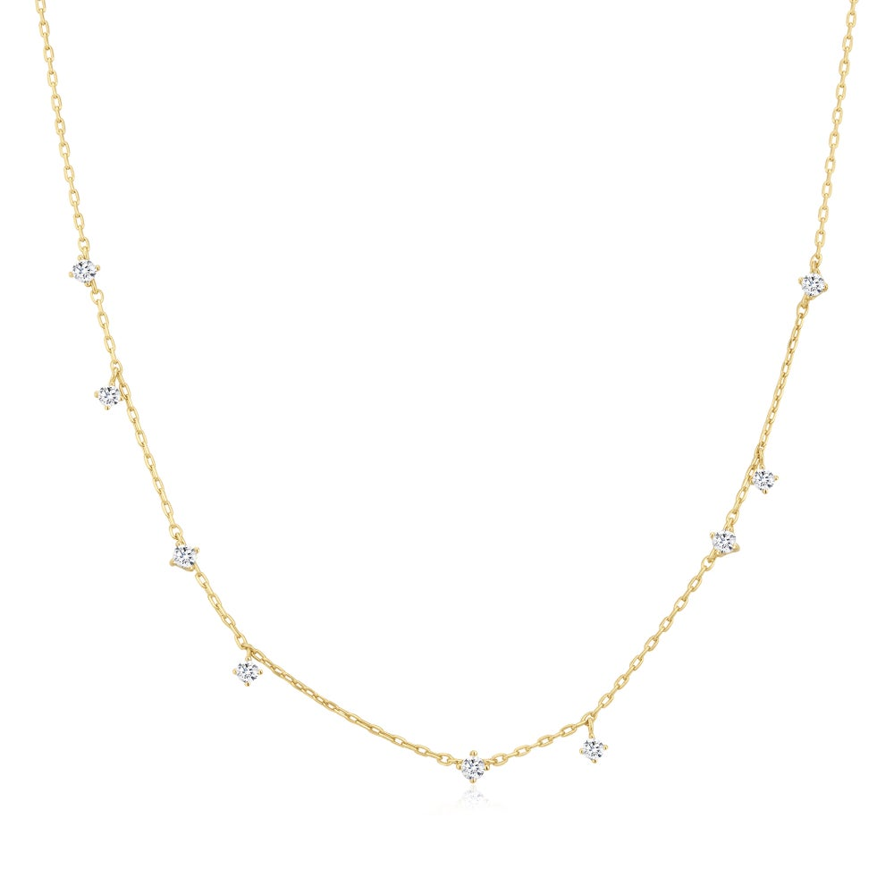 Scattered Station Necklace