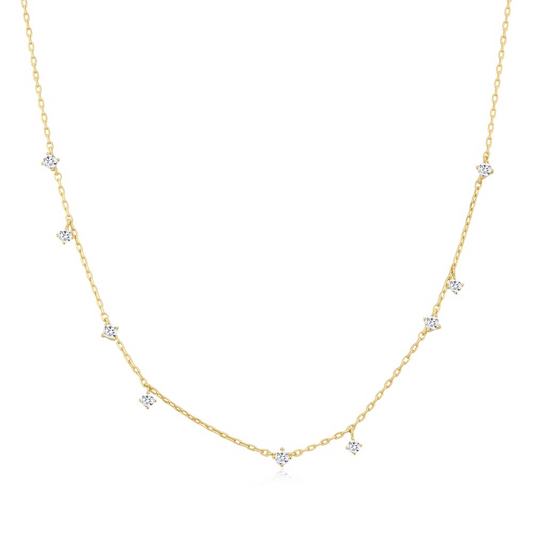 Scattered Station Necklace