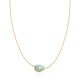Amazonite Pebble Necklace