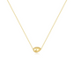 Gold Pebble Necklace