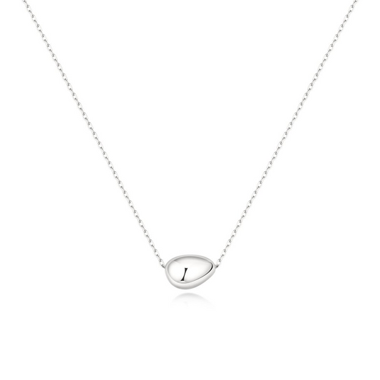 Silver Pebble Necklace