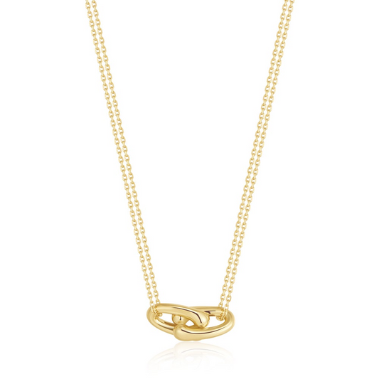 Gold Interlocked Necklace