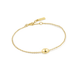 Gold Pebble Bracelet