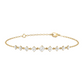 Starlight Graduated Chain Bracelet