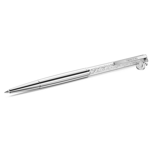 Swarovski Clear Crystal Pen w/Swan Charm