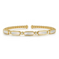 Gold Diamond and White Mother of Pearl Bujukan Bangle