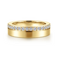Gold 5mm Diamond Anniversary Cigar Band