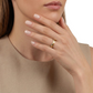 Gold 5mm Diamond Anniversary Cigar Band