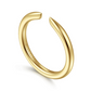 Gold Thin Open Anniversary Band